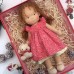 Cotton Body Waldorf Doll Doll Artist Handmade Mini Dress Up Doll Diy（Accessory bear not included）