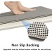 Shower Mat for Inside Shower, Loofah Bath Mat Non Slip Anti Mould Antibacterial Soft PVC Bathtub Mat for Bathroom Wet Shower Areas