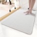 Shower Mat for Inside Shower, Loofah Bath Mat Non Slip Anti Mould Antibacterial Soft PVC Bathtub Mat for Bathroom Wet Shower Areas