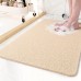 Shower Mat for Inside Shower, Loofah Bath Mat Non Slip Anti Mould Antibacterial Soft PVC Bathtub Mat for Bathroom Wet Shower Areas