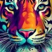 Boys 3D Graphic Animal Tiger T shirt Tee Long Sleeve 3D Print Summer Spring Fall Sports Fashion Streetwear Polyester Kids 3-12 Years Outdoor Casual Daily Regular Fit