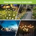 Firefly Garden Lights Solar Outdoor Solar Firefly Lights Outdoor Waterproof Swaying Solar Garden Lights Solar Powered Firefly Lights Swaying Solar Lights Outdoor Waterproof RGB Color warm white 10 LED