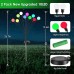 Firefly Garden Lights Solar Outdoor Solar Firefly Lights Outdoor Waterproof Swaying Solar Garden Lights Solar Powered Firefly Lights Swaying Solar Lights Outdoor Waterproof RGB Color warm white 10 LED