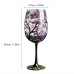 Seasons Tree Wine Glasses, Ideal for White Wine, Red Wine, or Cocktails, Novelty Gift for Birthdays, Weddings, Valentine's Day 1Pc