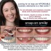 Simulation Braces Silicone Simulation Braces Teeth Smile,Bite-Tooth veneers-Upper and Lower Teeth are Used for whitening Teaching to Cover Imperfect Teeth and Make You Smile Instantly and Confidently