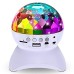 Colorful Magic Ball Lamp Atmosphere Lamp Bluetooth Sound Ball Lamp Dormitory Singing Flash Lamp Room Atmosphere Lamp