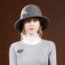 Hats 100% Wool Bowler / Cloche Hat Casual Holiday Elegant Wedding With Rhinestone Feather Headpiece Headwear