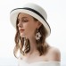 Hats Woven Straw Hat Casual Holiday Cocktail Party Melbourne Cup Classy Retro With Satin Bowknot Headpiece Headwear