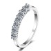 Ring Party Classic Silver Silver Precious Cute Stylish 1PC Zircon