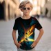 Boys 3D Graphic T shirt Tee Short Sleeve 3D Print Spring & Summer Active Polyester Kids 4-12 Years Outdoor Daily Regular Fit