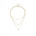 Necklace Zircon Chrome Women's Fashion Sweet Classic Cool Wedding Geometric Necklace For Wedding Party