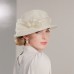 Elegant Lady Hats with Flower / Pure Color / Lace Side 1PC Casual / Tea Party / Melbourne Cup Headpiece