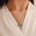 Necklace Chrome Women's Fashion Personalized Classic Cool Geometric Necklace For Party Gift