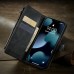 Phone Case For Apple iPhone 14 Pro Max Plus 13 12 11 Mini X XR XS 8 7 Full Body Case Wallet Case with Stand Zipper Shockproof Retro Solid Colored PU Leather