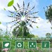 Unique and Magical Metal Windmill - 3D Outdoor Wind Kinetic Sculpture Move with The Wind - Metal Wind Spinners Suitable for Garden Terrace Lawn Yard Landscape Decoration