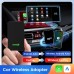 CarlinKit 5.0 CarPlay Android Auto Wireless Adapter Portable Dongle for OEM Car Radio with Wired CarPlay/Android Auto 2023 Newest CPC200-2AIR Available for Android Phones and iPhones