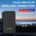 CarlinKit 5.0 CarPlay Android Auto Wireless Adapter Portable Dongle for OEM Car Radio with Wired CarPlay/Android Auto 2023 Newest CPC200-2AIR Available for Android Phones and iPhones