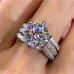 Ring Party Classic 1 Rhinestone Precious Cute Stylish 1PC Moissanite