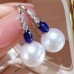 Women's Pearl Drop Earrings Fine Jewelry Classic Precious Stylish Simple Earrings Jewelry Gold / White For Gift Festival 1 Pair