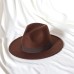 Hats Wool Acrylic Fedora Hat Formal Wedding Cocktail Royal Astcot Simple With Pure Color Headpiece Headwear