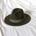 Hats Wool Acrylic Fedora Hat Formal Wedding Cocktail Royal Astcot Simple With Pure Color Headpiece Headwear