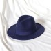 Hats Wool Acrylic Fedora Hat Formal Wedding Cocktail Royal Astcot Simple With Pure Color Headpiece Headwear