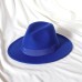 Hats Wool Acrylic Fedora Hat Formal Wedding Cocktail Royal Astcot Simple With Pure Color Headpiece Headwear