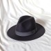 Hats Wool Acrylic Fedora Hat Formal Wedding Cocktail Royal Astcot Simple With Pure Color Headpiece Headwear