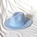 Hats Wool Acrylic Fedora Hat Formal Wedding Cocktail Royal Astcot Simple With Pure Color Headpiece Headwear