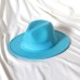 Hats Wool Acrylic Fedora Hat Formal Wedding Cocktail Royal Astcot Simple With Pure Color Headpiece Headwear