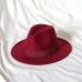 Hats Wool Acrylic Fedora Hat Formal Wedding Cocktail Royal Astcot Simple With Pure Color Headpiece Headwear