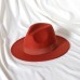 Hats Wool Acrylic Fedora Hat Formal Wedding Cocktail Royal Astcot Simple With Pure Color Headpiece Headwear