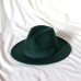 Hats Wool Acrylic Fedora Hat Formal Wedding Cocktail Royal Astcot Simple With Pure Color Headpiece Headwear