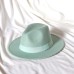 Hats Wool Acrylic Fedora Hat Formal Wedding Cocktail Royal Astcot Simple With Pure Color Headpiece Headwear