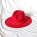 Hats Wool Acrylic Fedora Hat Formal Wedding Cocktail Royal Astcot Simple With Pure Color Headpiece Headwear