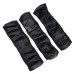 3 Pcs Car Universal Steering Wheel Cover Anti-SlipEmbossing Leather Auto Steering Wheel Cover