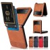 Leather Case For Samsung Galaxy Z Flip5 Flip 5 4 3 Flip4 Flip3 5G Hybrid Card Holder Slots Protective Phone Wallet Cover Funda Coque for Samsung Galaxy Z flip 5 4