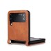 Leather Case For Samsung Galaxy Z Flip5 Flip 5 4 3 Flip4 Flip3 5G Hybrid Card Holder Slots Protective Phone Wallet Cover Funda Coque for Samsung Galaxy Z flip 5 4