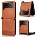 Leather Case For Samsung Galaxy Z Flip5 Flip 5 4 3 Flip4 Flip3 5G Hybrid Card Holder Slots Protective Phone Wallet Cover Funda Coque for Samsung Galaxy Z flip 5 4