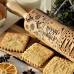 Nativity Scene Embossing Rolling Pin Christmas Pattern Xmas Wooden 3D Engraved Nativity With Jesus 9 Different Pattern Design For Baking Cookies