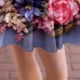 Girls' 3D Floral Rose Dress Long Sleeve 3D Print Spring Fall Sports & Outdoor Daily Holiday Cute Casual Beautiful Kids 3-12 Years Casual Dress A Line Dress Above Knee Polyester Regular Fit