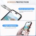 Phone Case For iPhone 14 13 12 11 Pro Max Plus X XR XS iPhone 12 Pro Max 11 X XR XS Max with Screen Protector Ring Holder Kickstand Solid Colored Plastic