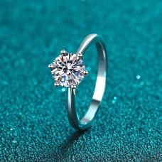 Ring Party Classic 1 2 3 Silver Precious Cute Stylish 1PC Zircon