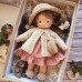 Cotton Body Waldorf Doll Doll Artist Handmade Mini Dress-Up Doll Diy Halloween Gift Box Packaging Blessing(excluding small animal accessories)