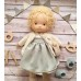 Cotton Body Waldorf Doll Doll Artist Handmade Mini Dress-Up Doll Diy Halloween Gift Box Packaging Blessing(excluding small animal accessories)