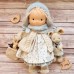 Cotton Body Waldorf Doll Doll Artist Handmade Mini Dress-Up Doll Diy Halloween Gift Box Packaging Blessing(excluding small animal accessories)