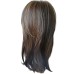 Brown Wigs for Women Long Cosplay Party Charming Wigs for Women Mixed Wigs - Black Brown