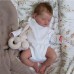 18inch Newborn Baby Size Rosalie Reborn Doll premium Make-up Handmade 3D Skin Top Quality Collectible Art Doll