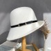 Hats Headwear Polyester Bowler / Cloche Hat Bucket Hat Fedora Hat Casual Holiday Elegant Retro With Pure Color Splicing Headpiece Headwear