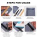 Pants Edge Shorten Self-Adhesive Stickers, 3.28ft Trousers DIY Sewing Fabric Supplies